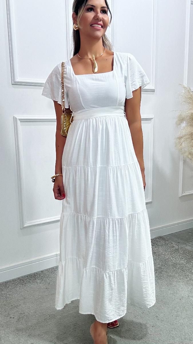 Vestido longuete Eduarda Ref:3576
