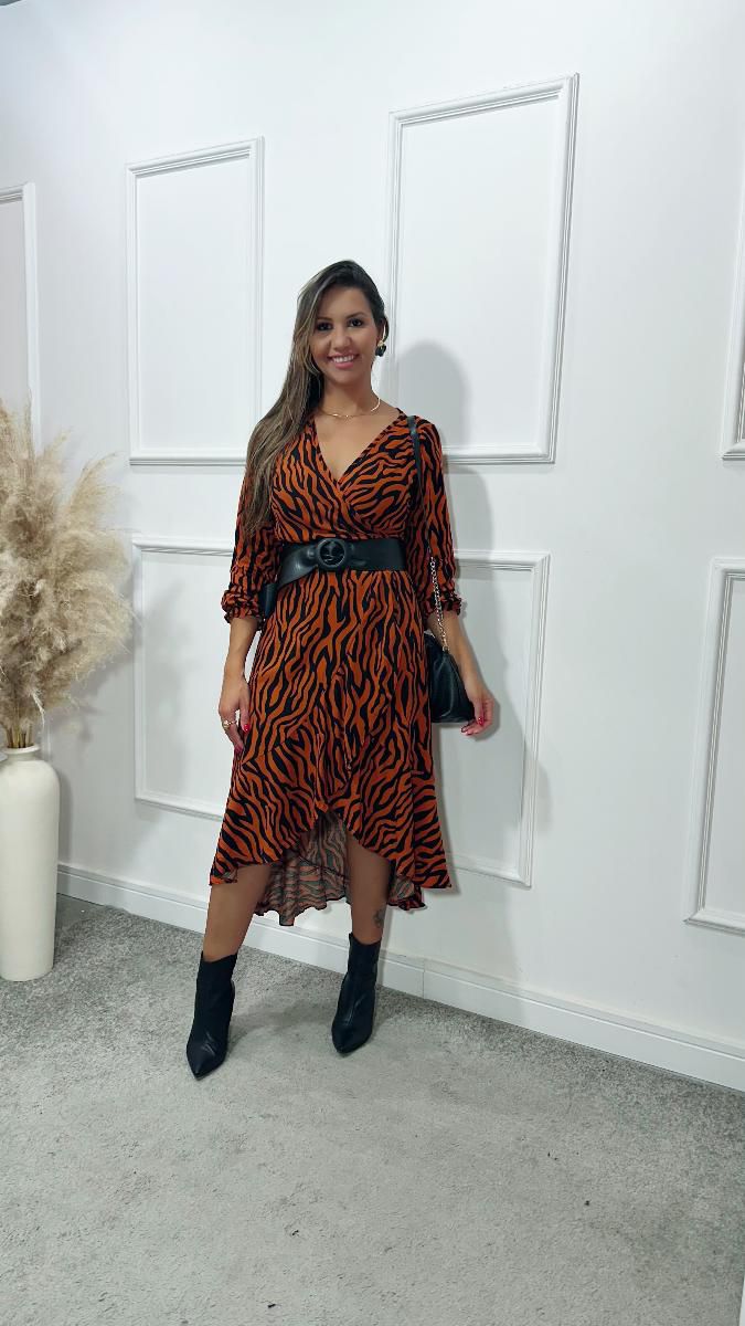 Vestido Midi Fabiana Ref:3580