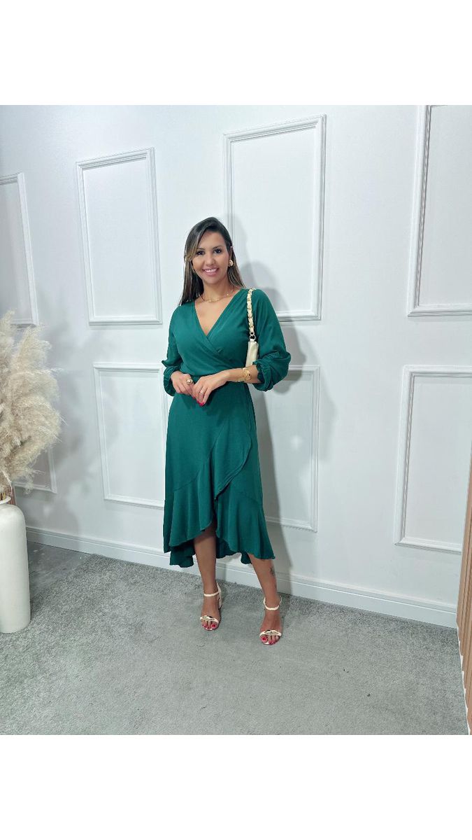 Vestido Midi Fabiana Ref:3580