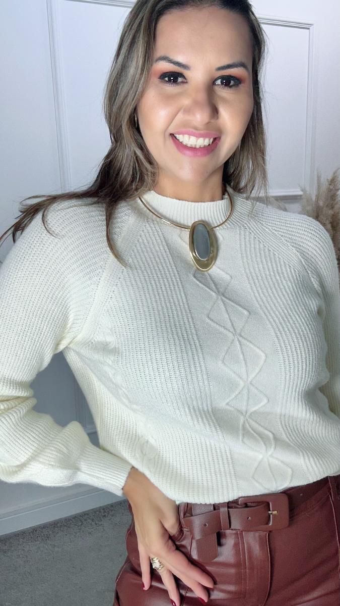 BLUSA ML GEOVANA MODAL REF:254