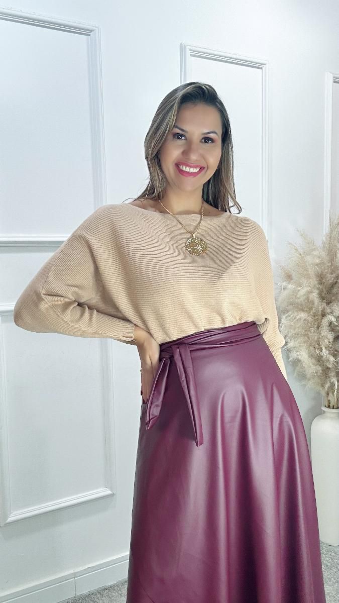 SAIA ENVELOPE MIRELA COURO