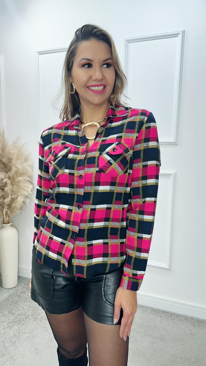 Camisa Marcia Xadrez ref 3683