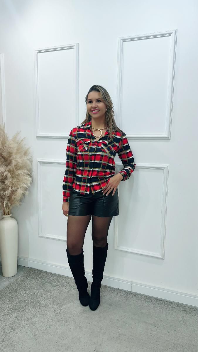 Camisa Marcia Xadrez ref 3683