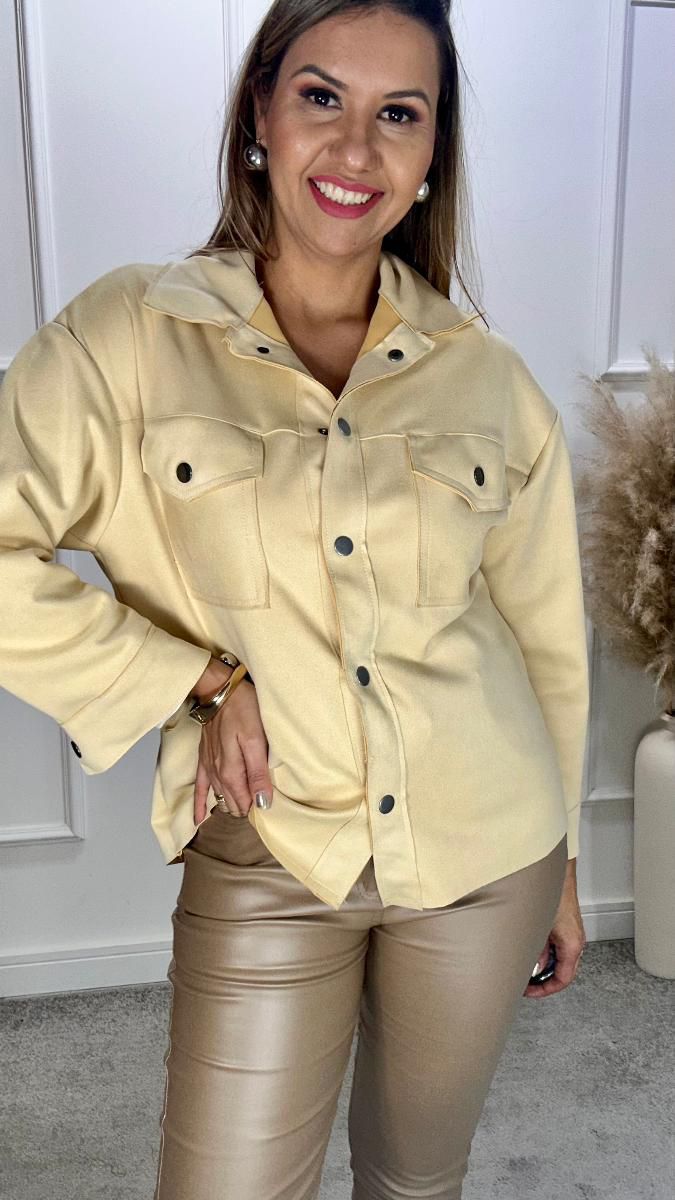 Camisa Telma Suede Ref:3689