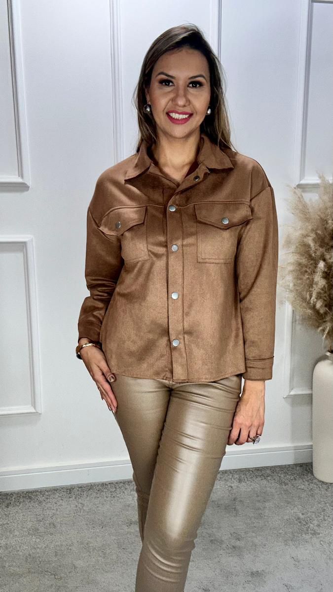 Camisa Telma Suede Ref:3689