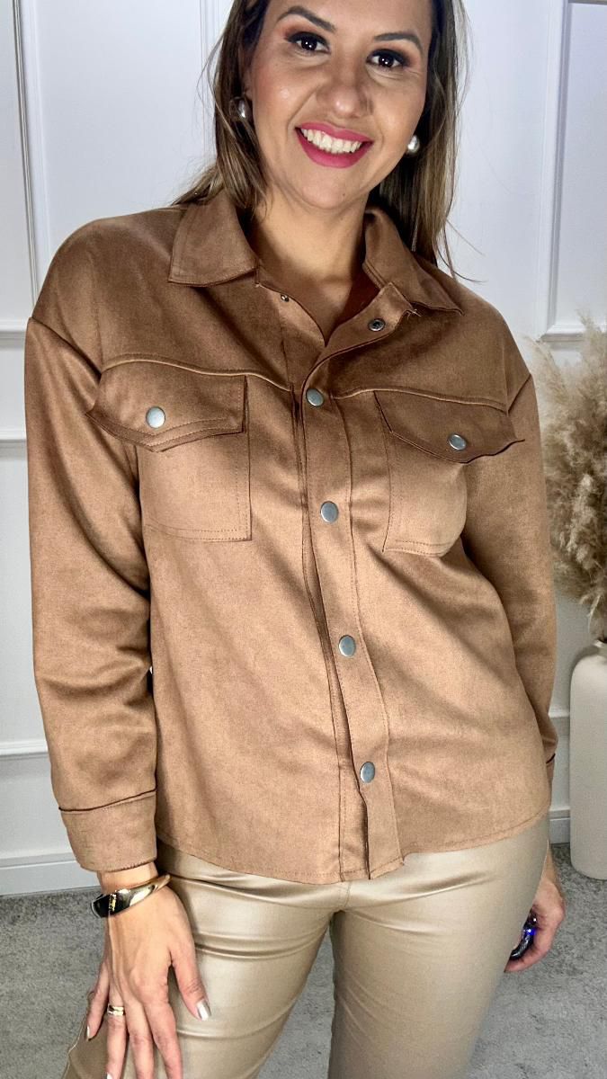 Camisa Telma Suede Ref:3689