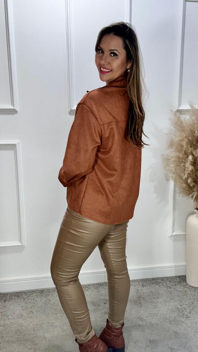 Camisa Telma Suede Ref:3689