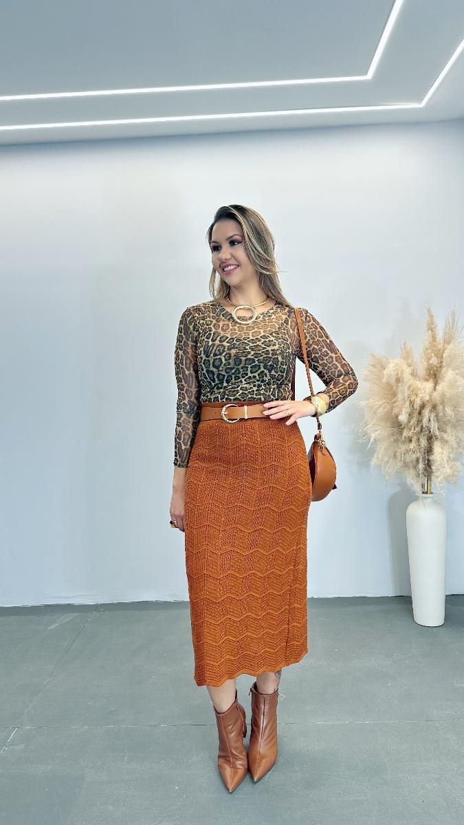 Saia midi Gabriela modal Ref: 3725