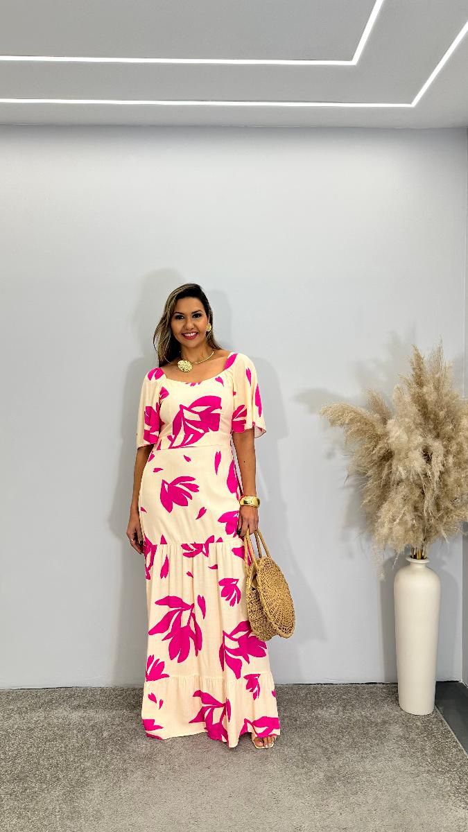 VESTIDO LONGO HELENA REF:3740