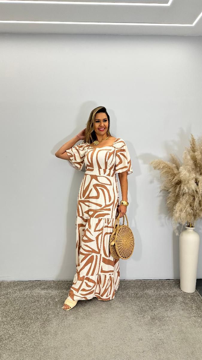 VESTIDO LONGO HELENA REF:3740
