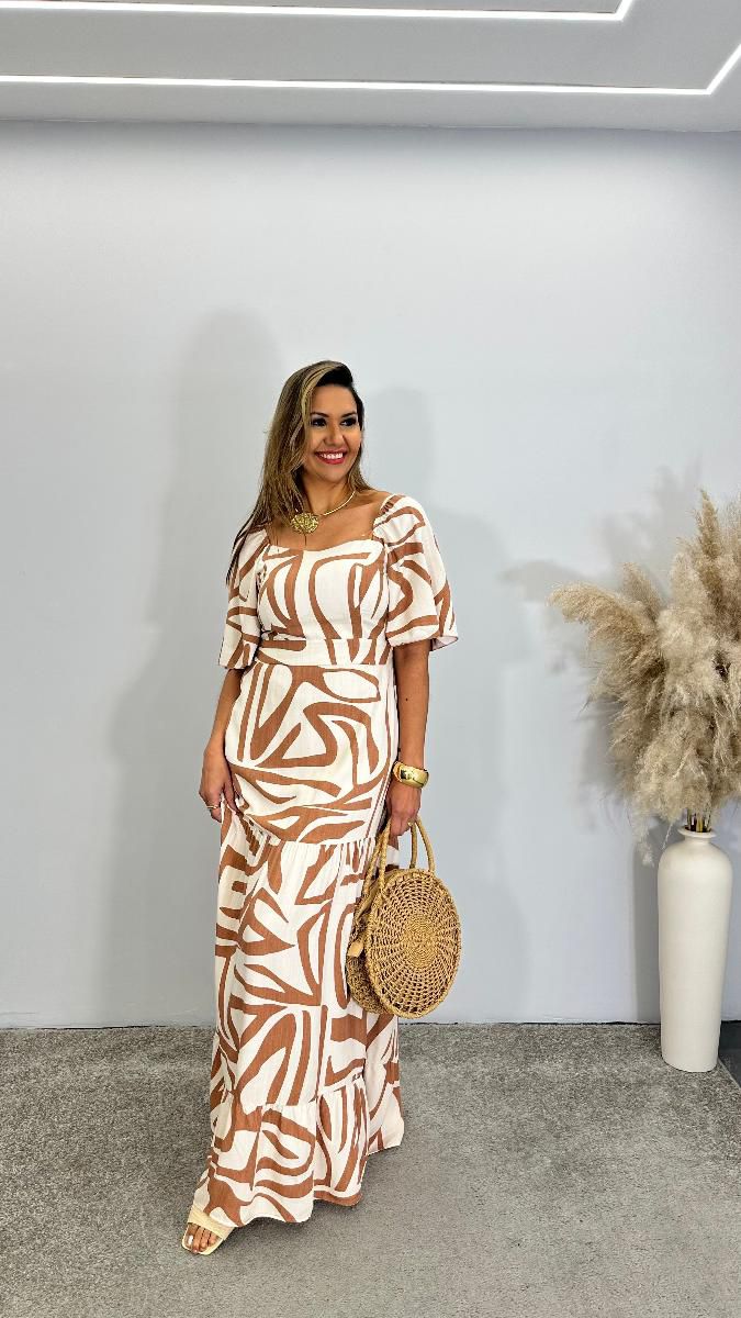 VESTIDO LONGO HELENA REF:3740