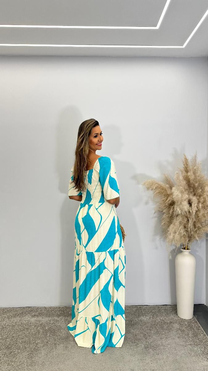 VESTIDO LONGO HELENA REF:3740