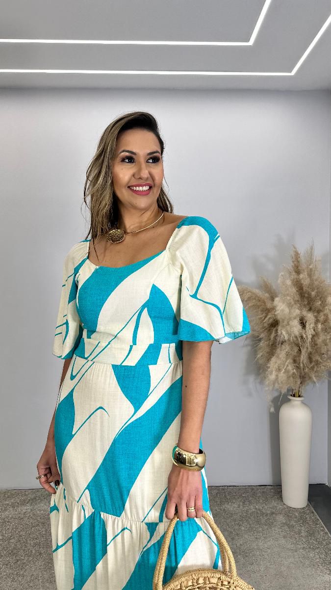 VESTIDO LONGO HELENA REF:3740