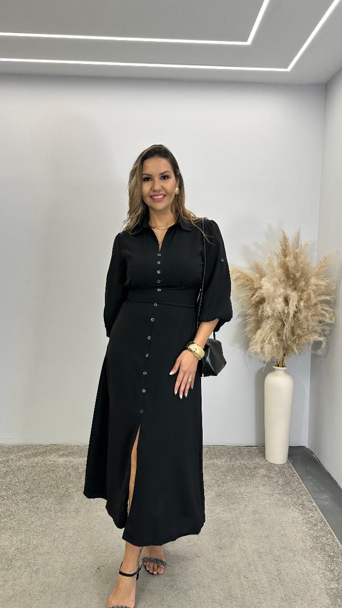 VESTIDO MIDI BETRIZ REF 3762