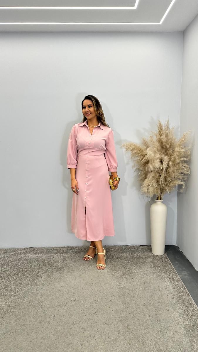 VESTIDO MIDI BETRIZ REF 3762