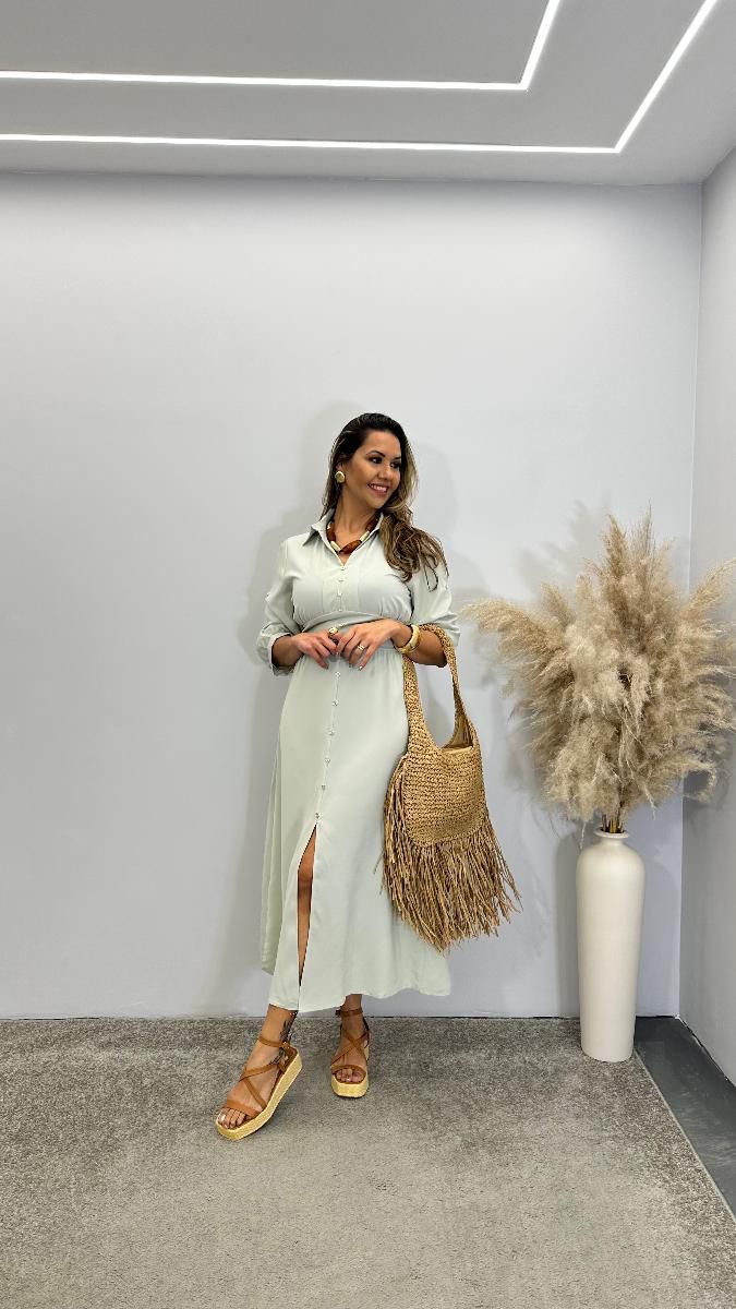 VESTIDO MIDI BETRIZ REF 3762
