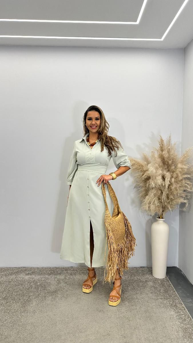 VESTIDO MIDI BETRIZ REF 3762