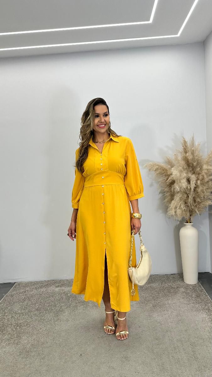 VESTIDO MIDI BETRIZ REF 3762