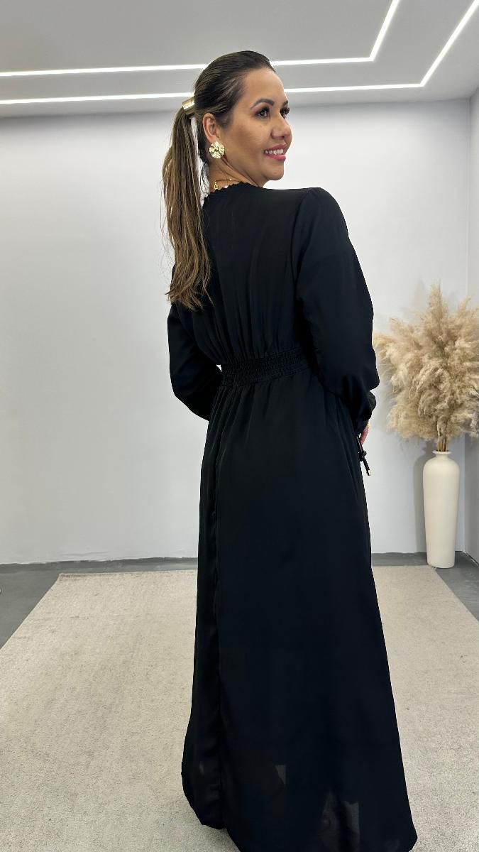 : VESTIDO LONGO FEM AMANDA REF 3763