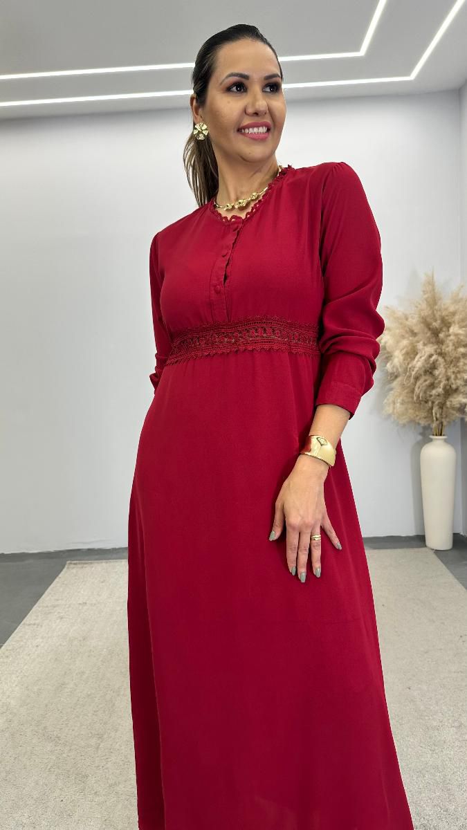 : VESTIDO LONGO FEM AMANDA REF 3763