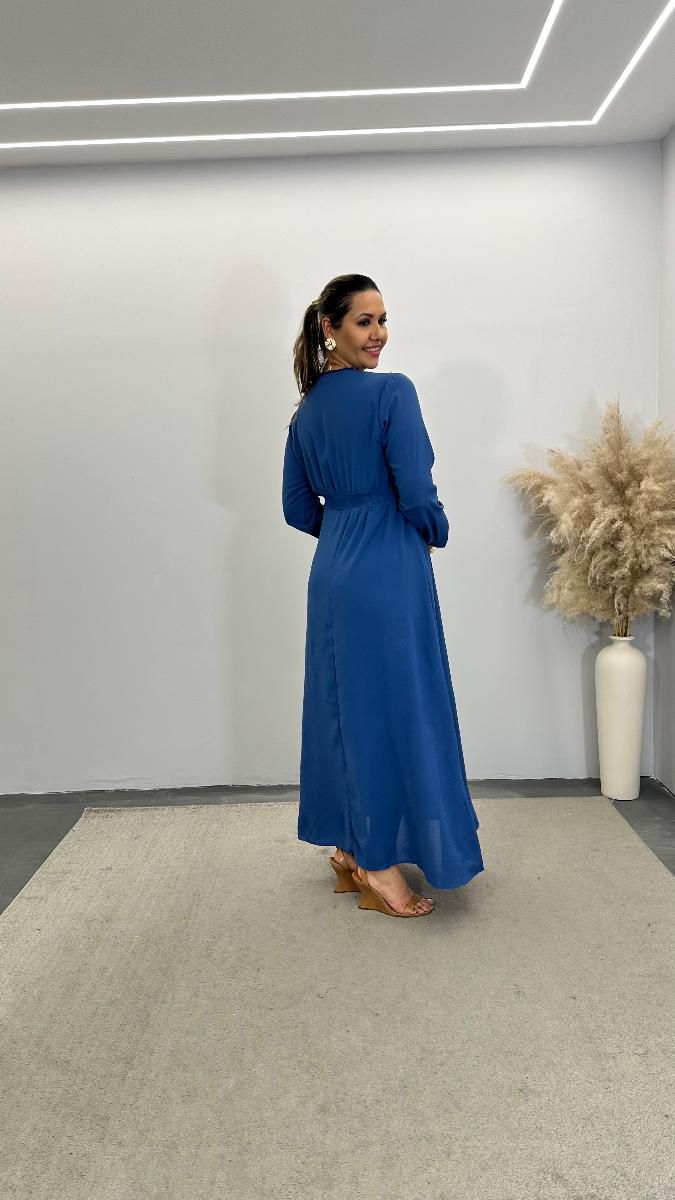 : VESTIDO LONGO FEM AMANDA REF 3763