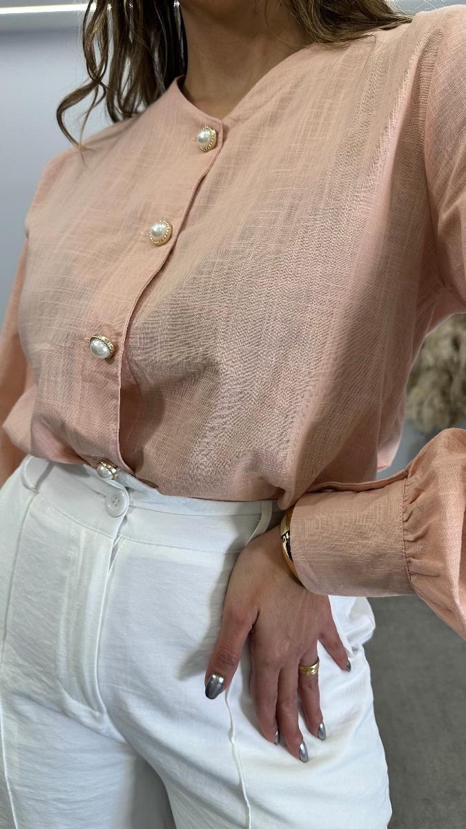 CAMISA ML DEBORA BT PEROL REF 3767