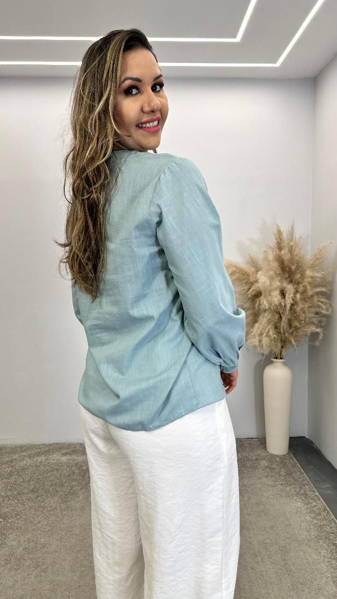 CAMISA ML DEBORA BT PEROL REF 3767