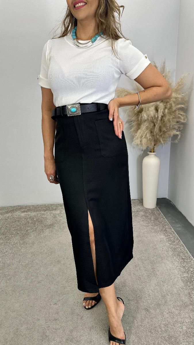 SAIA MIDI FEM SOPHIA C CINTO REF:3768