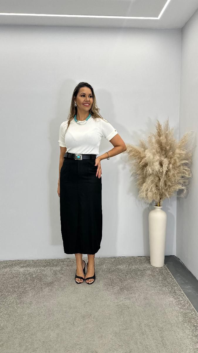 SAIA MIDI FEM SOPHIA C CINTO REF:3768