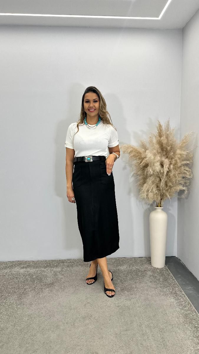 SAIA MIDI FEM SOPHIA C CINTO REF:3768