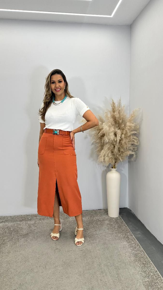 SAIA MIDI FEM SOPHIA C CINTO REF:3768