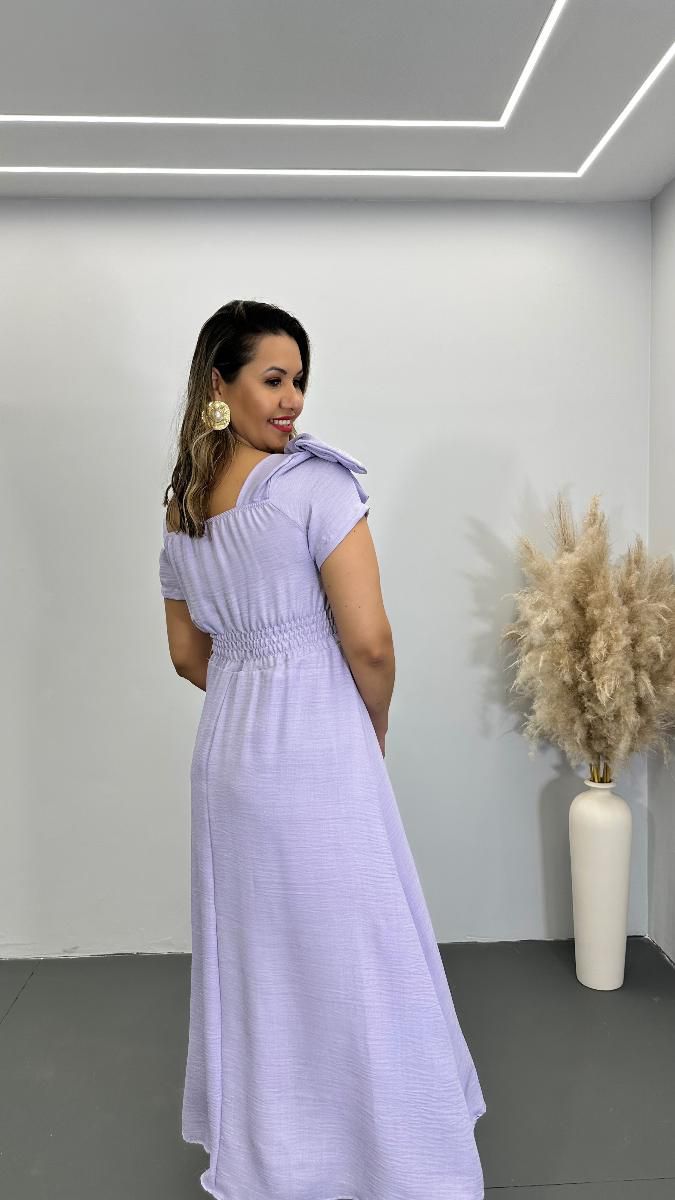 VESTIDO MIDI FEM MONICA LAÇO REF 3777