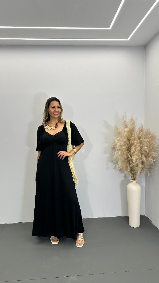 VESTIDO MIDI FEM LUANA REF 3778