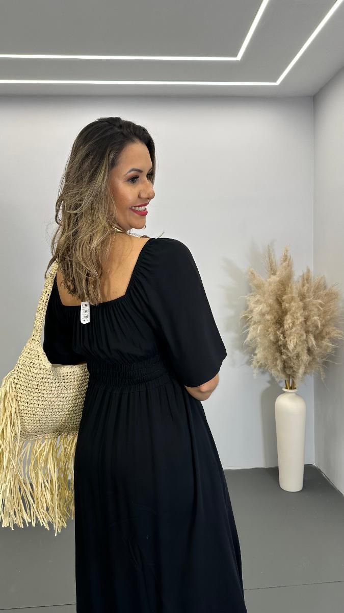 VESTIDO MIDI FEM LUANA REF 3778