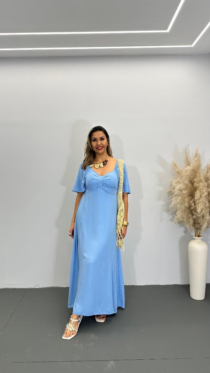 VESTIDO MIDI FEM LUANA REF 3778