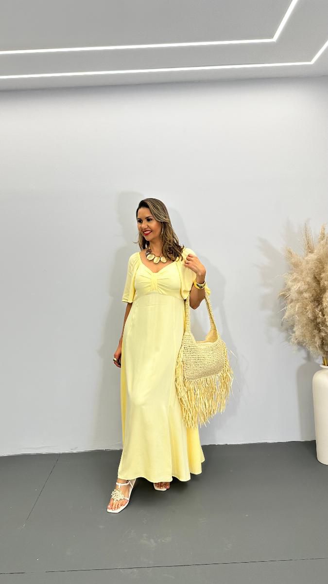 VESTIDO MIDI FEM LUANA REF 3778