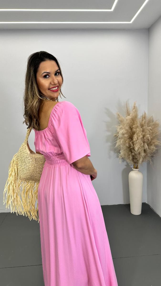 VESTIDO MIDI FEM LUANA REF 3778