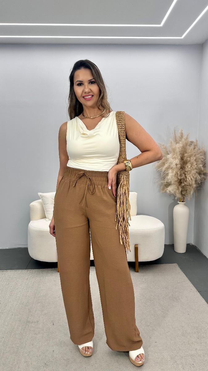 Calça pantalona Jasmin Ref:3783