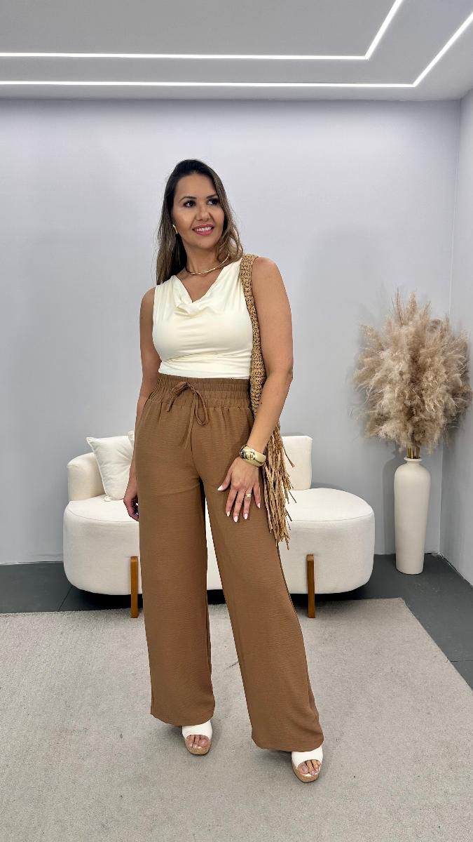 Calça pantalona Jasmin Ref:3783