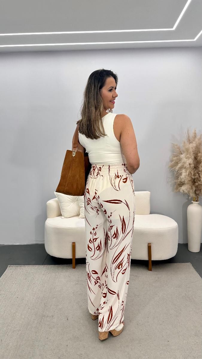 Calça pantalona Jasmin Ref:3783