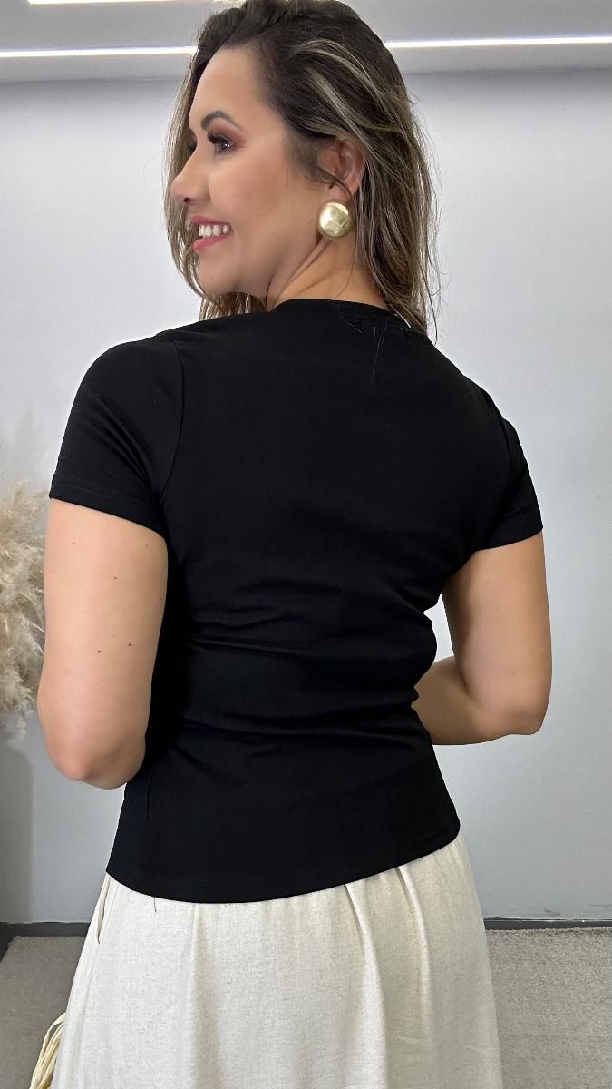 Blusa T-Shirt Flor Ref: 3790