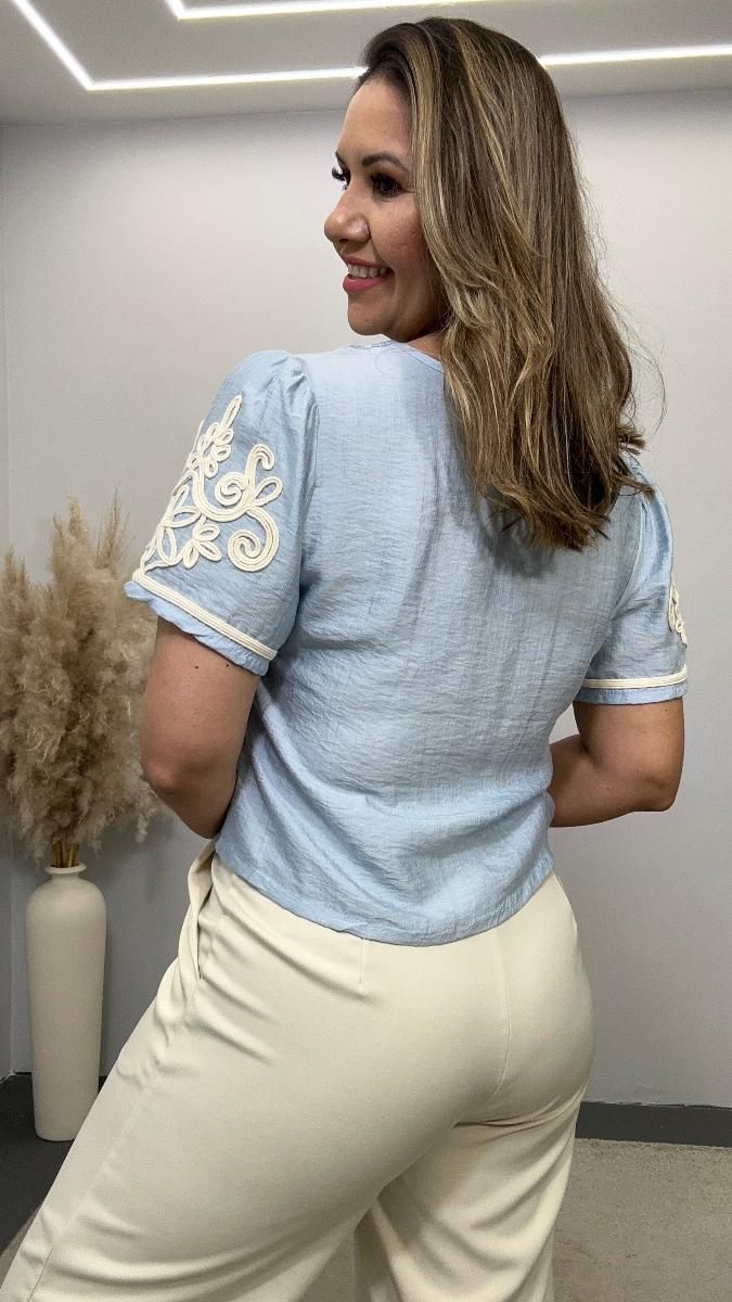 Blusa Flora Ref:3791