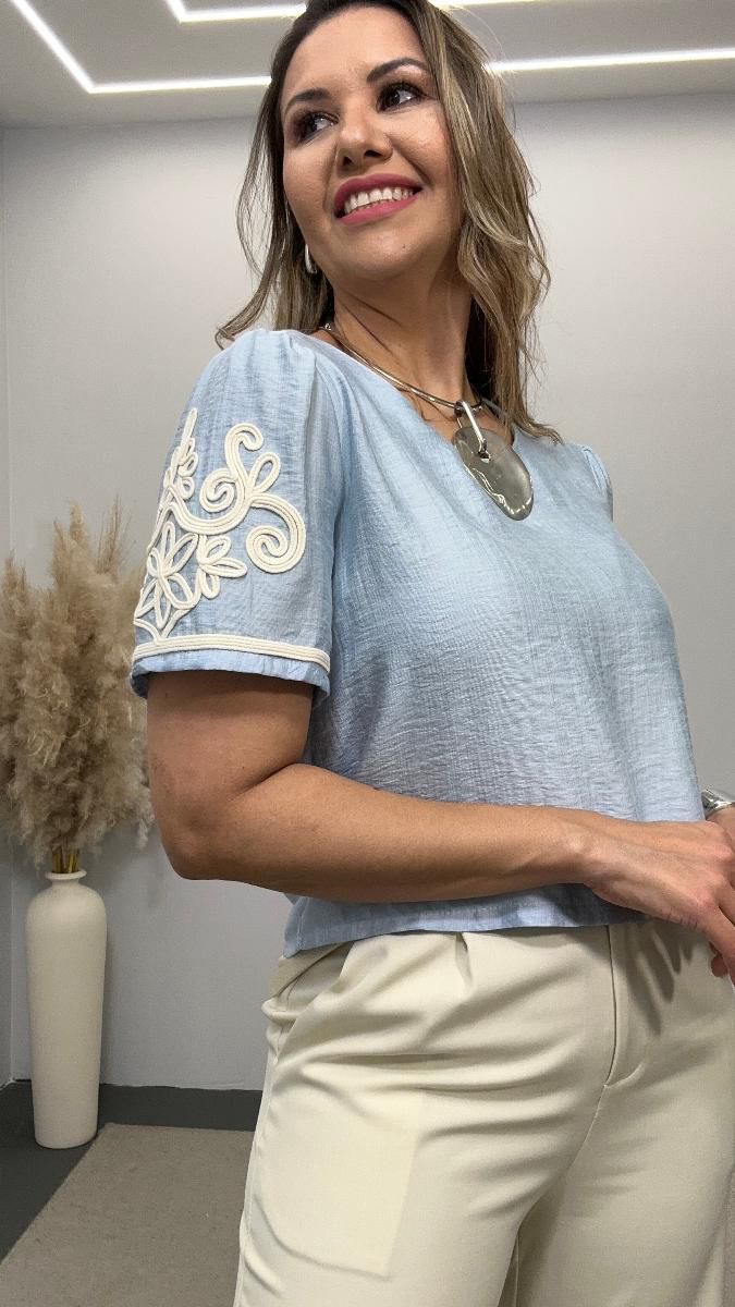 Blusa Flora Ref:3791