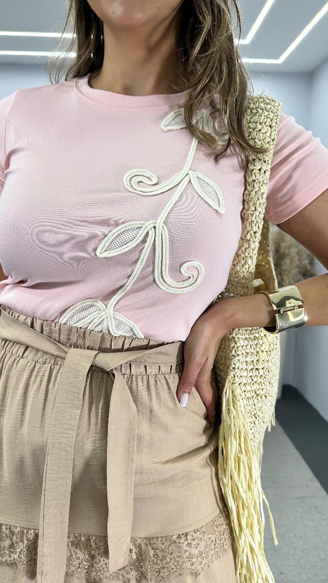 Blusa T-shirt Lírio Ref:3801