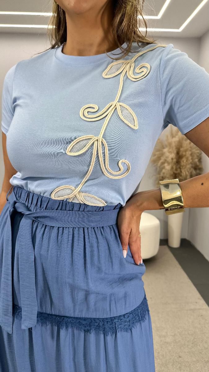 Blusa T-shirt Lírio Ref:3801
