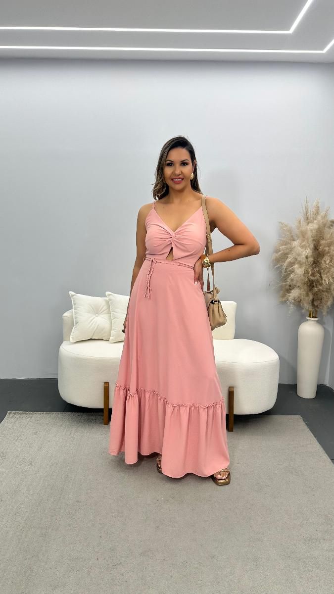 Vestido Longo Alice Ref:3808