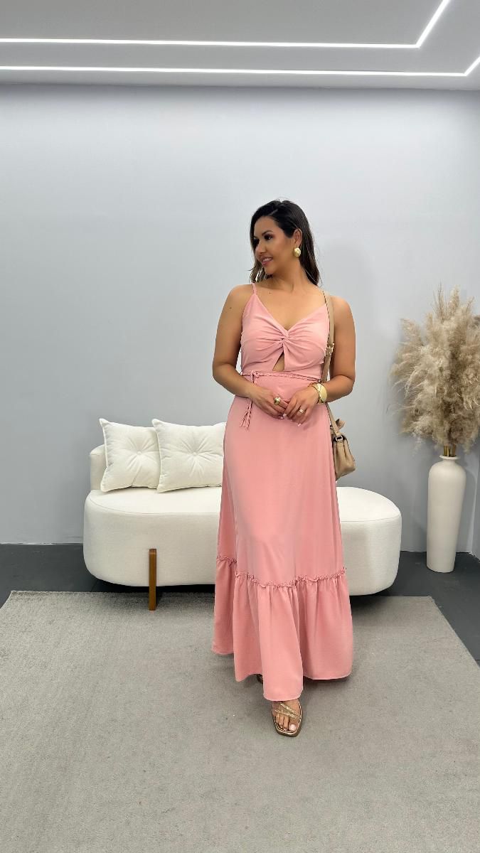 Vestido Longo Alice Ref:3808