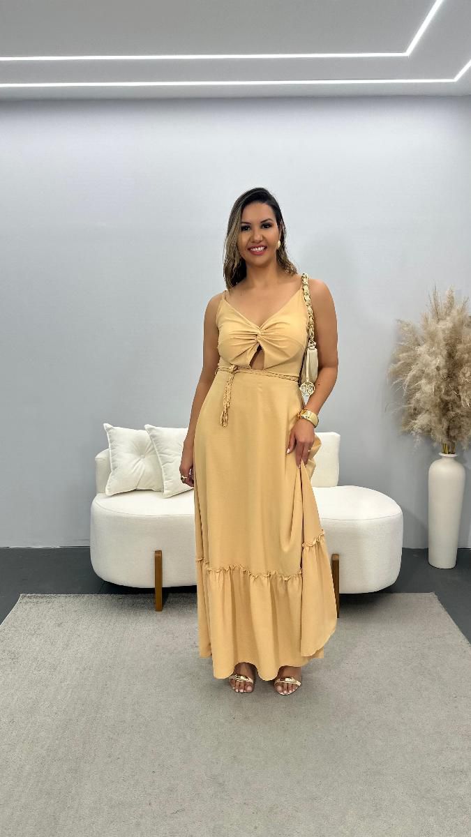 Vestido Longo Alice Ref:3808
