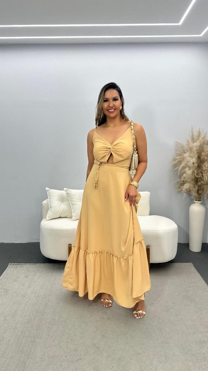 Vestido Longo Alice Ref:3808