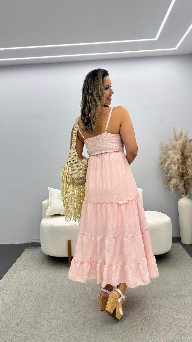 Vestido longuete Isadora Ref:3809
